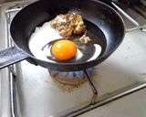 最速の納豆ともずく入り炒り卵作り方7写真
