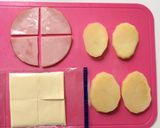 簡単☆じゃがいもハムチーズ♡お弁当に♡作り方3写真