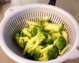 超簡単、ブロッコリーの明太子ソース作り方2写真