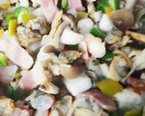 簡単！パエリア♪混ぜて炊飯器で炊くだけ♪作り方5写真