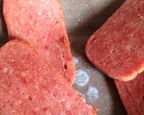 昔ながらの☆スパムおにぎり♪作り方1写真