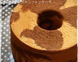 簡単♡ココアマーブルシフォンケーキ作り方21写真