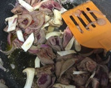 とら豆と鶏レバーのアヒージョ風作り方2写真