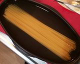 豚肉と梅しそのモチモチ冷製パスタ♡作り方1写真