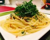 簡単☆美味い！紫蘇のペペロンチーノ作り方4写真