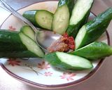 最速の辛味噌きゅうり作り方6写真