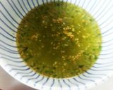 冷やしぶっかけ塩ラーメン水餃子のせ作り方2写真