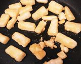 鶏肉と長芋の甘辛炒め作り方3写真