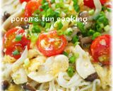 酸辣湯風＊冷やしぶっかけ塩らーめん作り方8写真