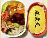キャラ弁・セカオワかぐや姫ポテトサラダ作り方14写真