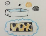 牛柄クッキーボトムスケーキ♉︎作り方4写真