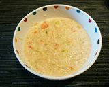 離乳食後期☆簡単オートミール粥☆朝食に☆作り方4写真