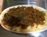 残ったカレーdeマカロニグラタン作り方1写真