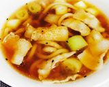 旨味たっぷり♡肉うどん作り方4写真