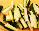 ズッキーニの豚肉ロール作り方1写真