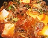 菜食主義の旨辛豚肉豆腐。作り方5写真