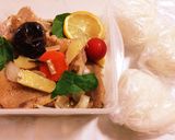 フライパンで作る☆ローストチキンのお弁当作り方10写真