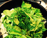 ほうれん草の野菜炒め作り方2写真