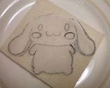 シナモンのサンドイッチ弁当(キャラ弁)作り方1写真