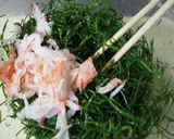 シャキシャキ♪オカヒジキの中華和え作り方8写真