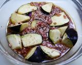 レンジで簡単！麻婆茄子(たっぷりスープ)作り方1写真