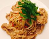 柔らか豚ともやしのポン酢炒め作り方5写真