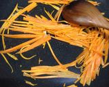 焼きもろこしと人参サンド作り方3写真