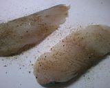 簡単！タラや白身魚の　バター醤油焼き！作り方1写真