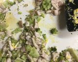 チヤーハン(ポーク＆ブロッコリー)作り方4写真