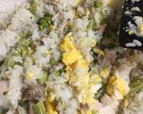 チヤーハン(ポーク＆ブロッコリー)作り方5写真