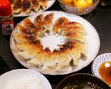 キャベツたっぷりカリカリ羽根付き餃子作り方10写真