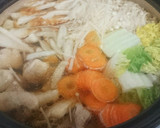 だしがきいてる～鶏肉とろろ鍋☆作り方3写真