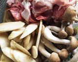 切り干し大根とゴボウと豚肉に簡単甘辛炒め作り方2写真