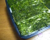 毎日のお弁当☆　のり弁作り方2写真