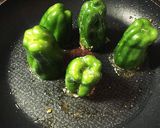 ピーマンの肉詰め★蒸し焼きでソースも★作り方5写真