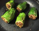 ピーマンの肉詰め★蒸し焼きでソースも★作り方6写真