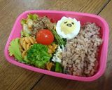 ♬簡単キャラ弁『ぐでたま』♬作り方7写真
