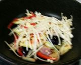 あんかけカレ—焼きうどん作り方7写真