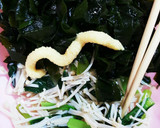簡単副菜！ワカメのめんつゆ生姜和え作り方4写真