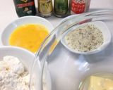 ハーブとチーズの塩クッキー作り方1写真