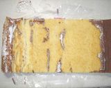 スイスロールで♪お手軽ロールケーキ作り方2写真