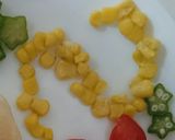 2歳 アンパンマン バースデープレート作り方2写真