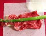 チーズ春巻き 牛肉入り作り方2写真