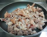牛筋煮(酒煮)作り方4写真