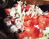 フレッシュトマトと豚こまの軽い煮込み♩作り方3写真
