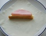 ぱりぱり皮包み☆ ハムチーズトースト作り方2写真
