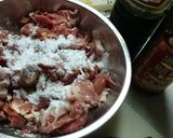 大家族のピーマン肉炒め作り方1写真