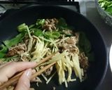 大家族のピーマン肉炒め作り方4写真