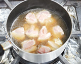 鶏とたけのこの煮物作り方3写真