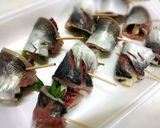 あじの長芋入り梅しそ揚げ作り方4写真